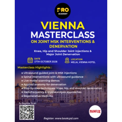 Vienna Masterclass on Joint, MSK Interventions & Denervation 17th October 2026